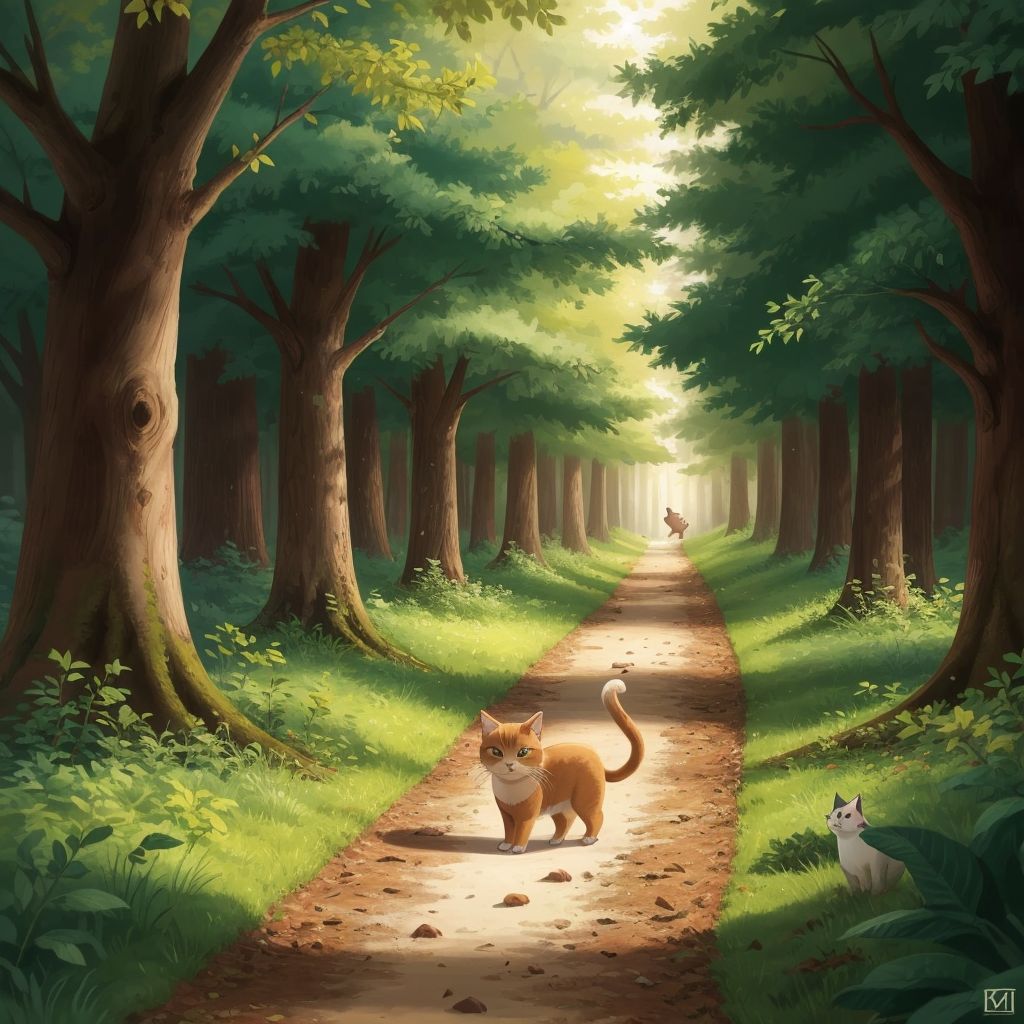 about a Little girl and her cat