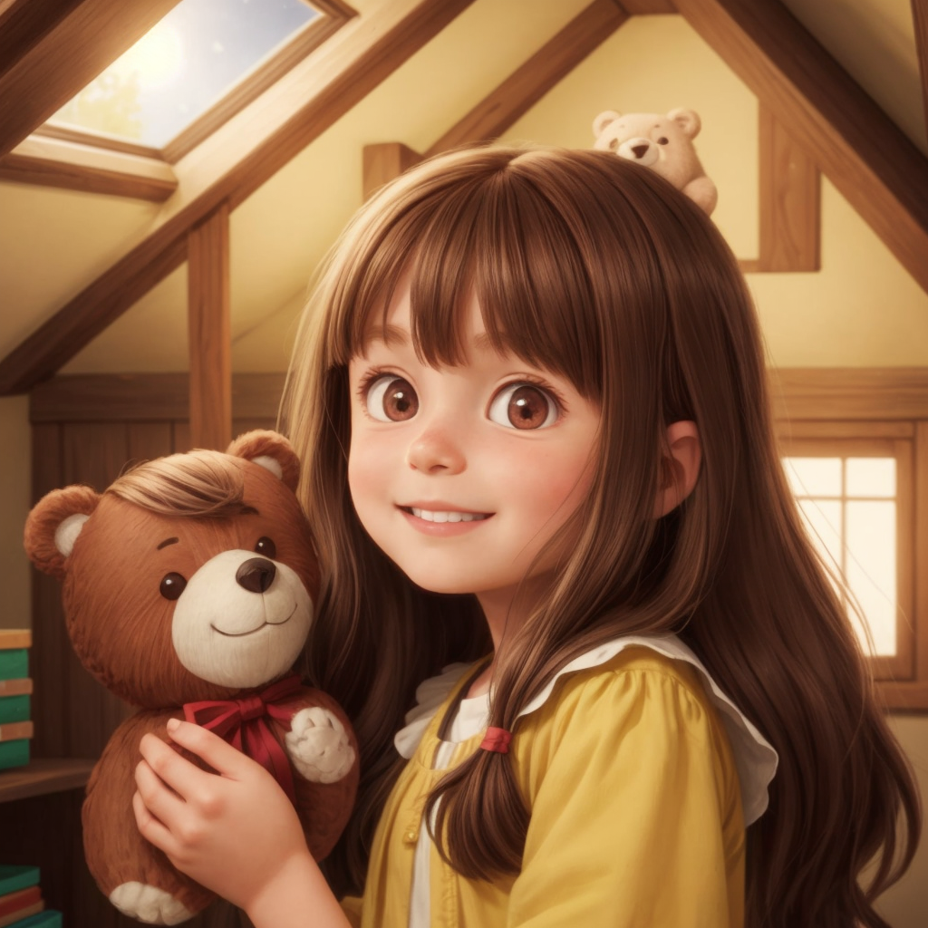 Adventures of the bear and Lisa