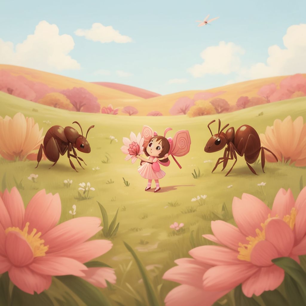 Annie the Hardworking Ant Builds a Home