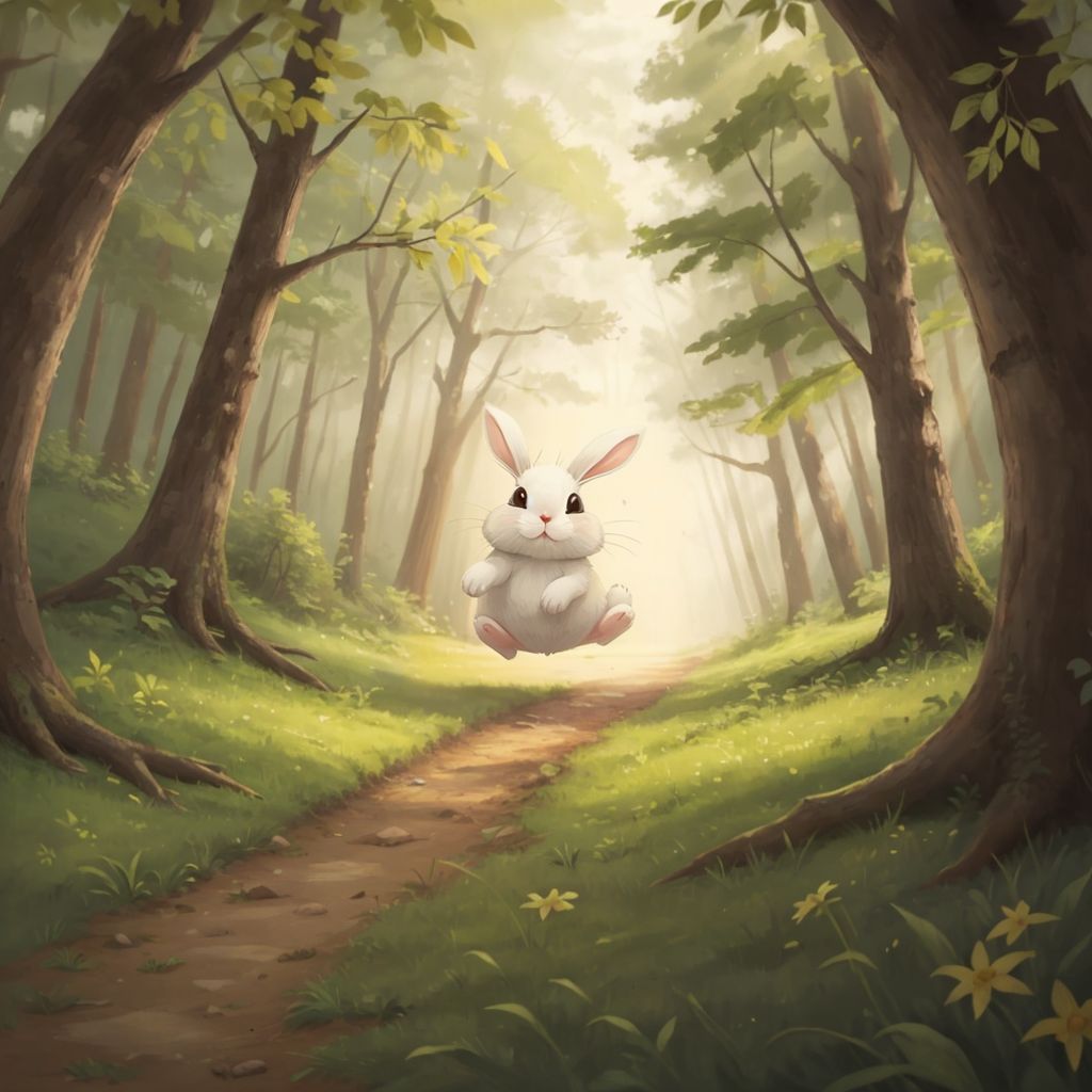 Children’s Book: “Bunny the TikToker in the Magical Forest”