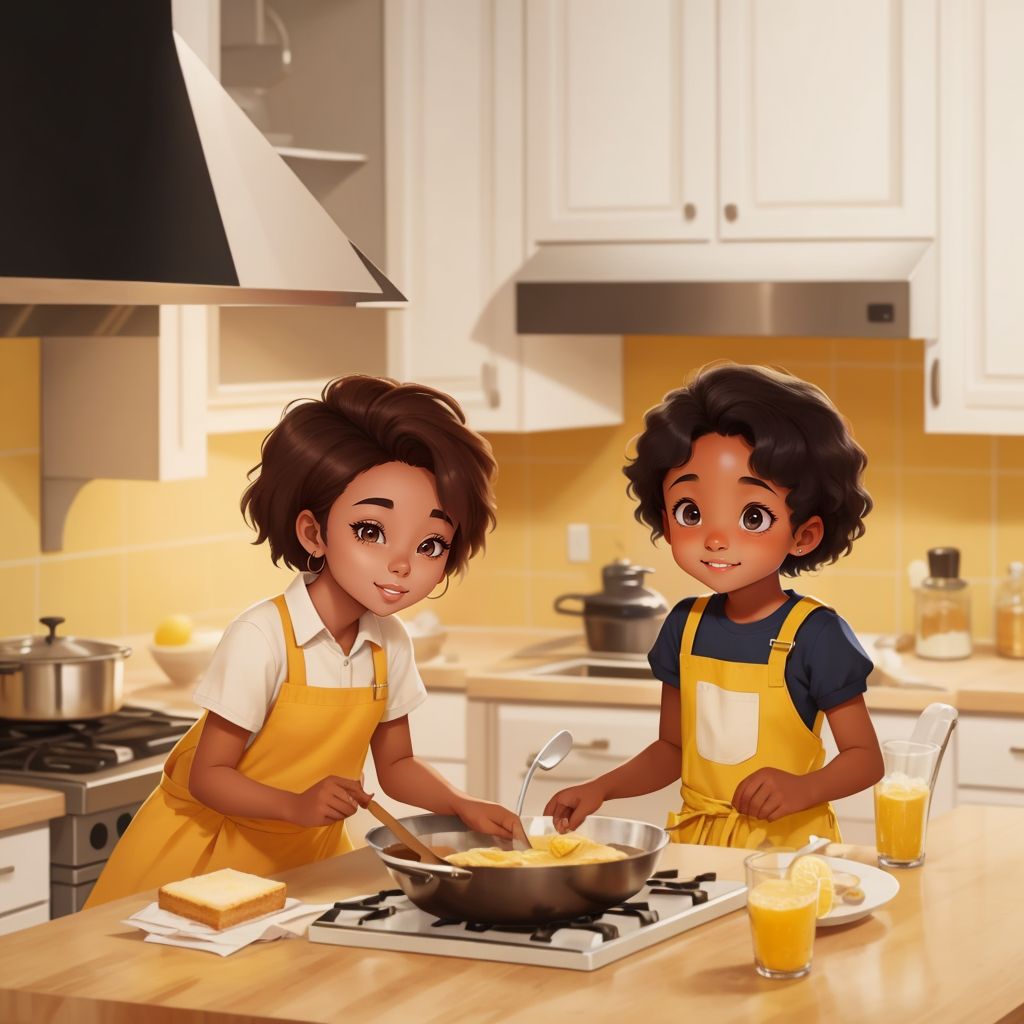 Grace and the Lemon Cake