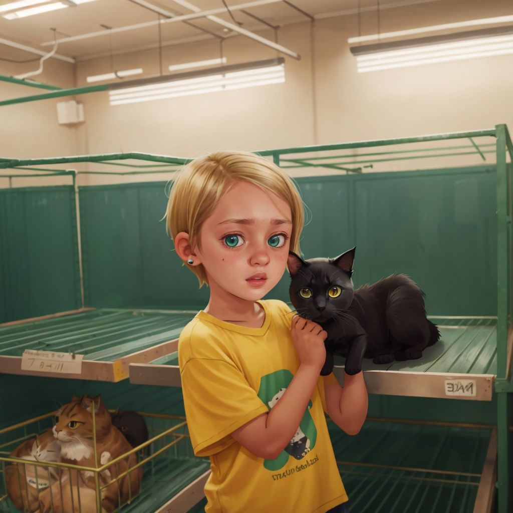 Meet Dax the black cat