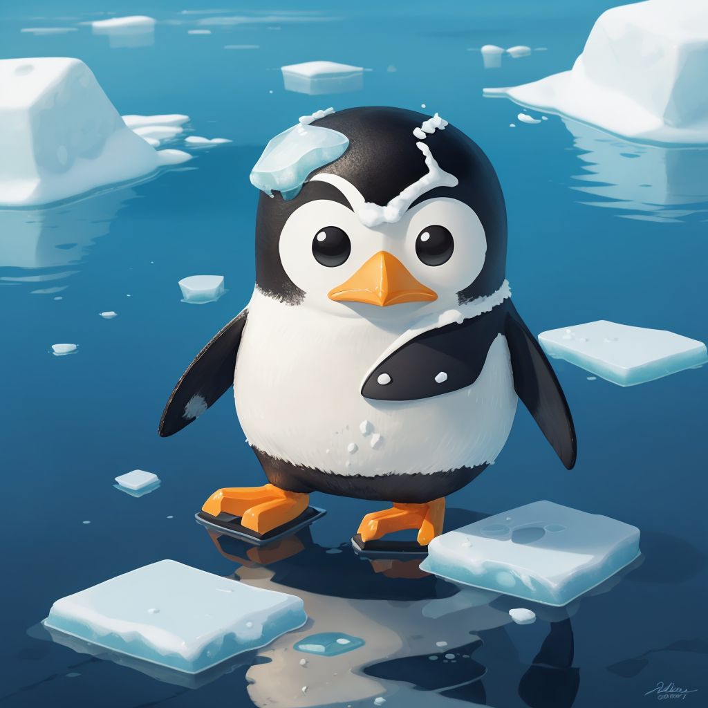 Percy Penguin and the Case of the Shrinking Ice