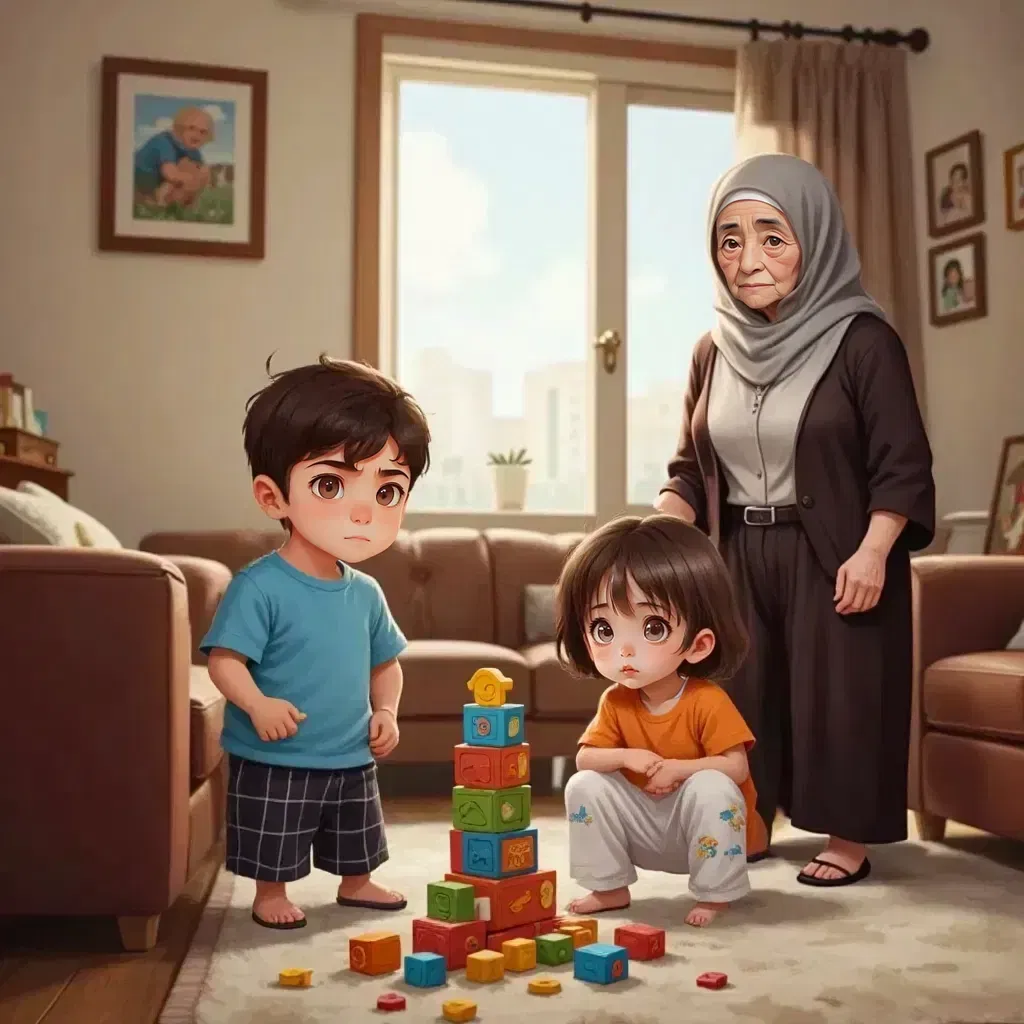  "Sami and the Angry Storm" 🌩️ (Teaching Anger & Learn Patience – Sabr)