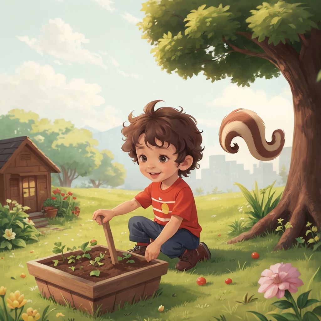 Xavier and the Squirrel