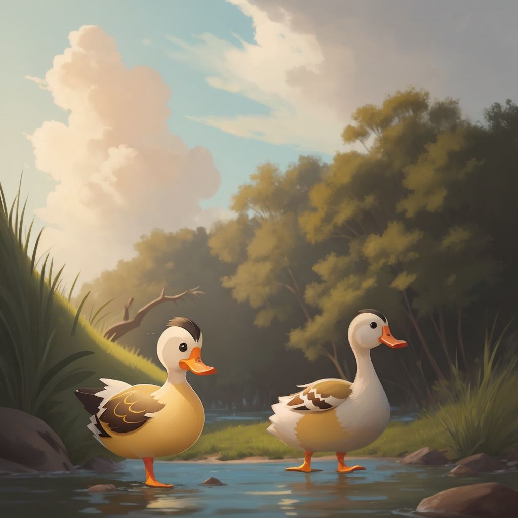 The duck that learned to swim