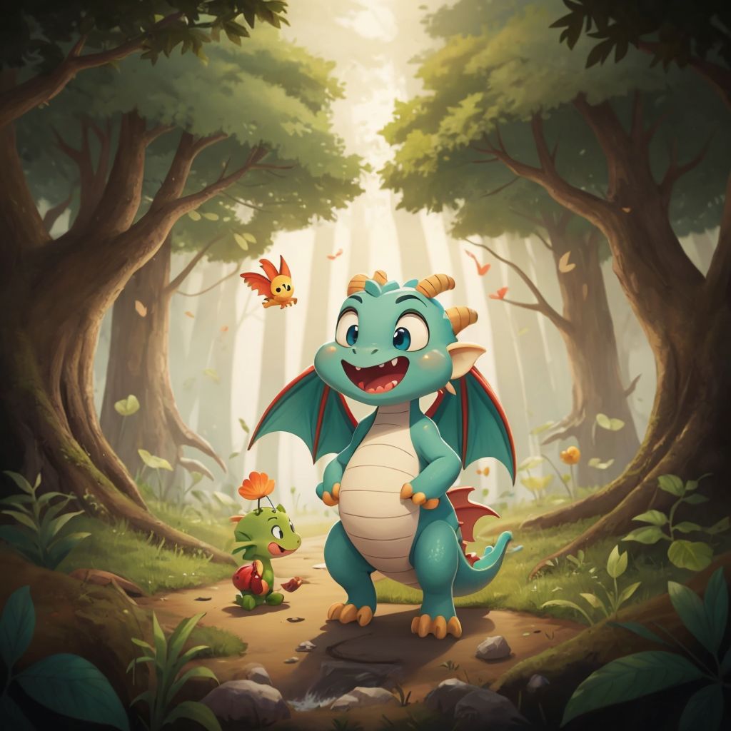 The little dragon traveler