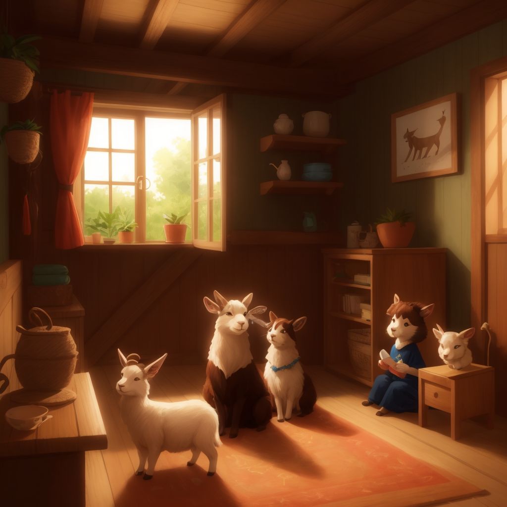 the wolf and the seven little kids